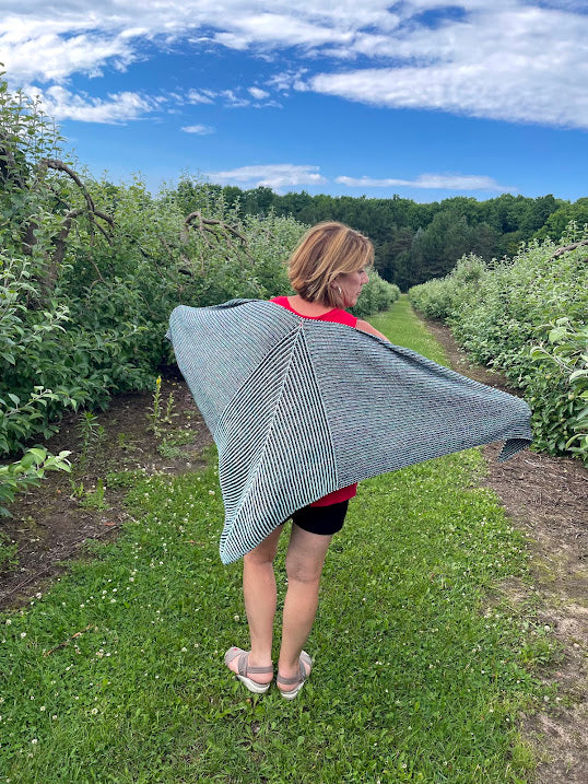 Juxtaposition Shawl - Pattern Only