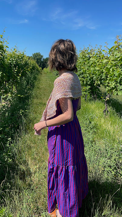 Fanciful Notion Shawlette - Pattern Only