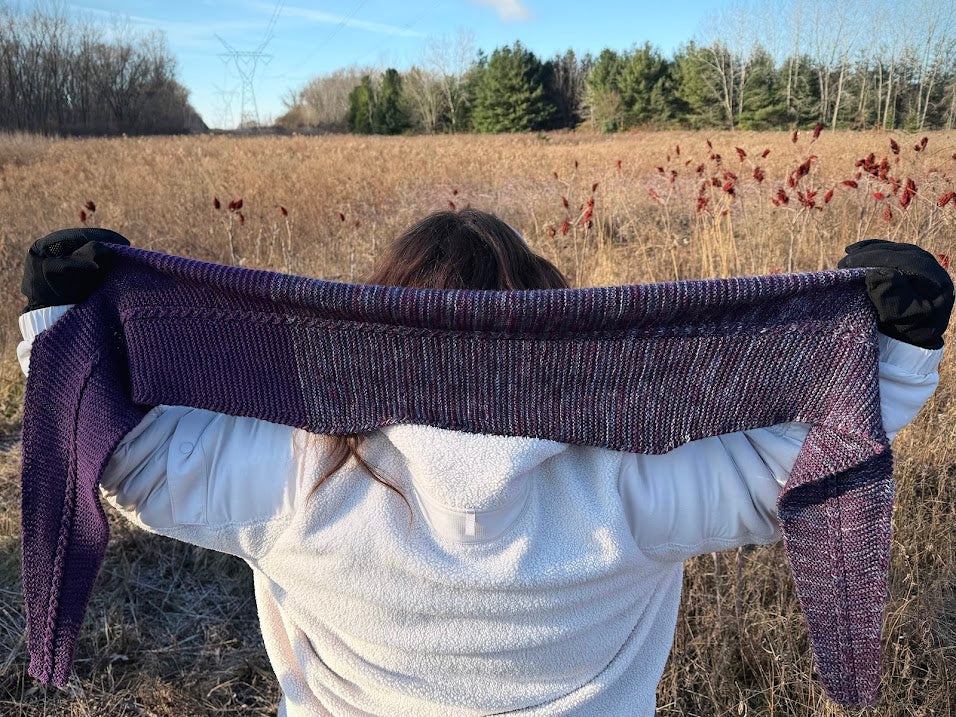 Frosty Wind Shawl - Pattern Only